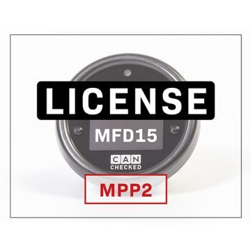 CANchecked Licence MFD15 MPP2