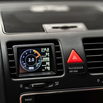 CANchecked Displej parametrů MFD28 GEN2 Volkswagen VW Golf MK5 1K 2003 - 2008