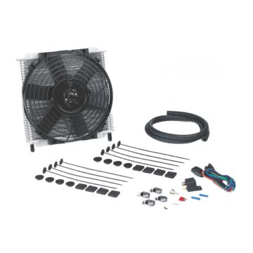 Davies Craig DC692 sada chladiče oleje převodovky 30 Plate 10" Fan Combo 24V