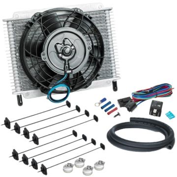 Davies Craig DC699 sada chladiče oleje převodovky 23 Plate 8" Fan Combo 24V