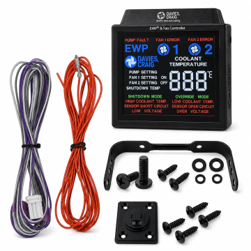 Davies Craig DC8103 EWP digitální řídicí modul vodního čerpadla a ventilátoru s barevným LCD displejem