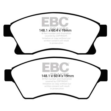 DP8065RPX Racing Brake Pads RP-X Racing EBC Brakes