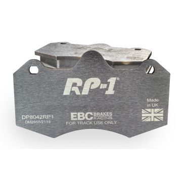 DP8042RP1 Racing Brake Pads RP-1 Racing EBC Brakes for Aston Martin Vanquish Vanquish S GINETTA F400 G60 Lotus Evora MORGAN Plus 8 Aero 8 Aero Coupe Aeromax Aero Supersports VAUXHALL VXR8 VXR8 GTS Aston Martin Vanquish Vanquish S Lotus Evora MORGAN Aero 8