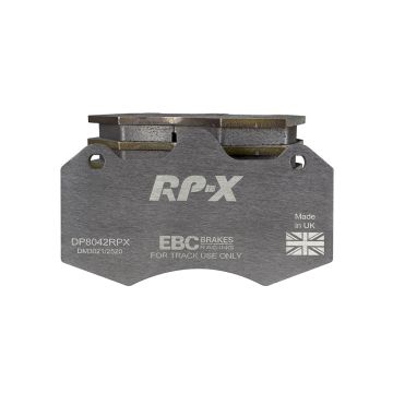 DP8042RPX Racing Brake Pads RP-X Racing EBC Brakes for Aston Martin Vanquish Vanquish S GINETTA F400 G60 Lotus Evora MORGAN Plus 8 Aero 8 Aero Coupe Aeromax Aero Supersports VAUXHALL VXR8 VXR8 GTS Aston Martin Vanquish Vanquish S Lotus Evora MORGAN Aero 8
