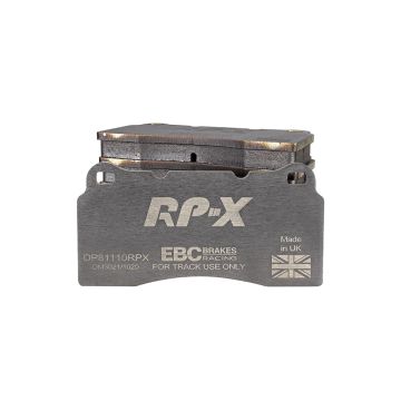 DP81110RPX Racing Brake Pads RP-X Racing EBC Brakes for Aston Martin DB7 Vanquish Chrysler USA Viper SRT-10 Daimler Super V8 DE TOMASO Pantera 90 Si Dodge USA SRT Viper Viper SRT-10 Viper FERRARI F40 F50 Jaguar XJR XK8 XKR LAMBORGHINI Diablo Murcielago Mc
