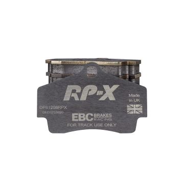 DP81208RPX Racing Brake Pads RP-X Racing EBC Brakes for Porsche Boxster 986 Boxster 987 Cayman 987 Porsche 911 996 911 997 Boxster Boxster S Cayman 911 996 Carrera 911 996 Carrera 4 911 996 Carrera Targa 911 996 Carrera S 911 997 Carrera 911 997 Carrera 4