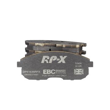 DP81636RPX Racing Brake Pads RP-X Racing EBC Brakes for Nissan Pulsar Stagea M35 350Z Infiniti G20 G35 I30 I35 Nissan Altima Cube Juke Maxima Sentra Versa Versa Note 350Z Skyline V35 Altima L32 Sentra SE-R