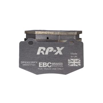 DP83023RPX Racing Brake Pads RP-X Racing EBC Brakes for Chevrolet Corvette C7 Stingray Chevrolet Camaro 6th Gen Corvette C7 Stingray Z51 Cadillac ATS-V Camaro 6th Gen SS Corvette C7 Grand Sport Corvette C7 Stingray Corvette C7 Stingray Z51 Corvette C7 Z06