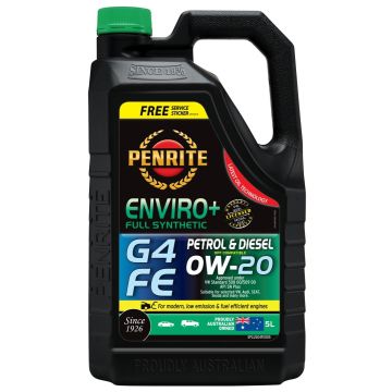Motorový olej Penrite Enviro + G4 FE 0W-20 Full Synthetic 5L