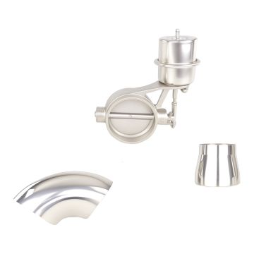 Podtlaková výfuková klapka sada 51mm 2”