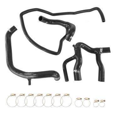 Silikon hadice chladiče Kit FMIC.EU pro Land Rover Defender 2.5 TD5 1998-2007 - Černý