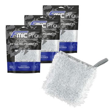 Mini mycí rukavice z mikrovlákna FMIC.Pro 15×15 cm - 3 ks