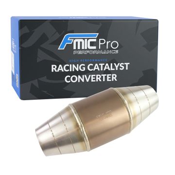 Sportovní Katalyzátor FMIC.PRO Euro 6 200 CPSI pro motory 0.6-1.6L vstup/výstup 48-76mm Pt/Pd/Rh 5:5:1