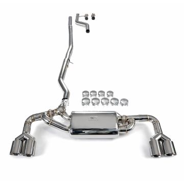 Aktivní výfukový systém s klapkami Cat-Back FMIC.Pro BMW 5 série G30 G31 540i 3.0T 2017-2023