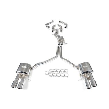 Aktivní výfukový systém s klapkami FMIC.Pro Audi S4 B9 3.0 TFSI 2016-2019