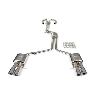 Aktivní výfukový systém s klapkami FMIC.Pro Audi S4 B8 B8.5 3.0 TFSI V6 2009-2016