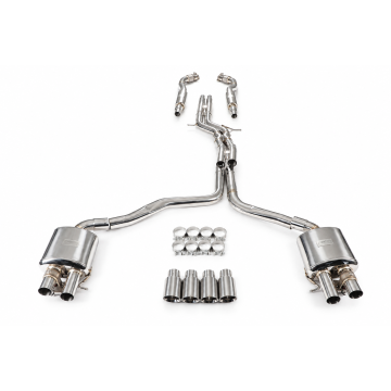 Aktivní výfukový systém s klapkami FMIC.Pro Audi A6 A7 C7 3.0 TFSI V6 2012-2018