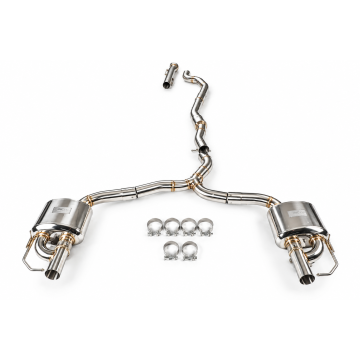 Aktivní výfukový systém s klapkami Cat-Back FMIC.Pro Mercedes Benz C class C200 C250 C300 2.0T M274 2014-2018