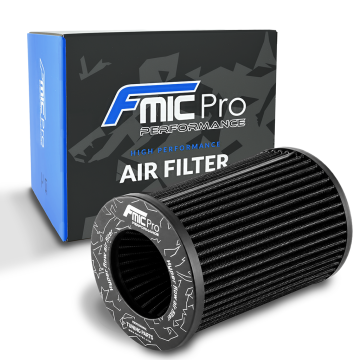 Vzduchový kuželový filtr FMIC.Pro délka 200mm montážní průměr 80mm černý