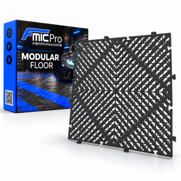 Modulární panelová podlaha FMIC.Pro do garáže a dílny 40x40cm 20mm Šedý