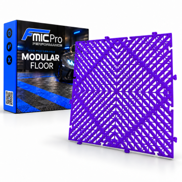 Modulární panelová podlaha FMIC.Pro do garáže a dílny 40x40cm 20mm Fialový