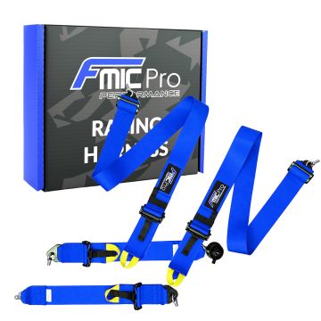 Sportovní pásy FMIC.Pro FIA 2031 8854/98 4bodové 3"x 3" modrá