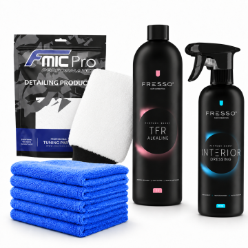 FMIC.Pro FRESSO 8-Piece Car Washing and Care Set – Pre-Wash and Interior