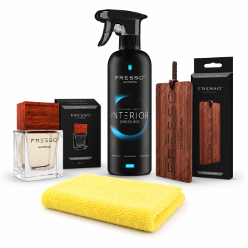 FMIC.Pro x FRESSO Interior Fresh Kit – dressing mikrovlákno a vůně Signature Man