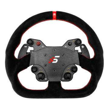 GT1 330 mm Semišový Volant D-Type SIMAGIC s ŘadicÍmi Pádly Simulator Simracing