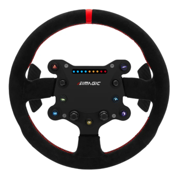 GT Sport SIMAGIC Suede Volant s Řadicími Pádly Simulator Simracing