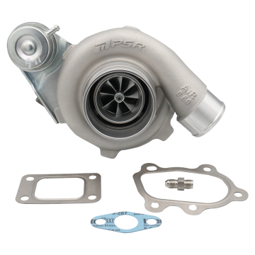 Turbodmychadlo Pulsar PSR 2860 Gen2 475KM .64 T25 Inlet 5-Bolt Outlet IWG Stamping Actuator 14PSI Kuličková ložiska