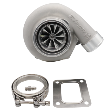 Turbodmychadlo Pulsar PSR 3584 Gen2 1000HP .82 T4 Vstup 3" V-Band Výstup kuličková ložiska