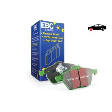 DP71650 Brake Pads GREENSTUFF EBC Brakes for Dodge Ram 1500 Mega Cab Ram 2500 Pick-up Ram 3500 Pick-up