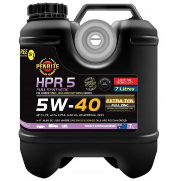 Motorový olej Penrite HPR 5 5W-40 Full Synthetic 7L
