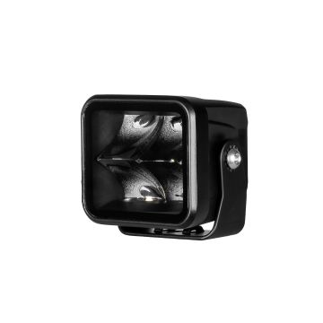 LED pracovní světlo Purelux Terrain Black Square Spot 7 cm 20W