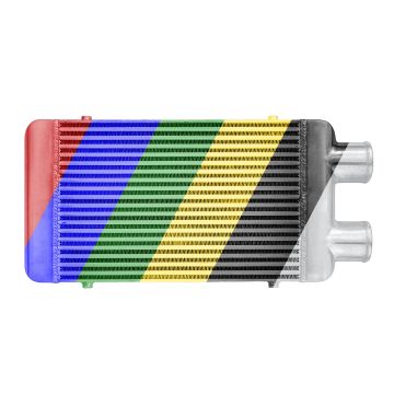 Intercooler 450x300x76mm jednostranný Barva FMIC.EU