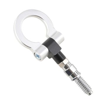 Kulaté tažné oko Jr.Spec M16x3.0 stříbrné