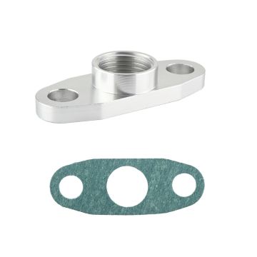 Příruba odtoku oleje 1/2 NPT vnitřní závit pro turbodmychadla Garrett GT40–GT55