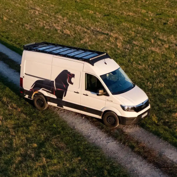 Hliníkový střešní nosič IOD Performance pro MAN TGE L3H3 VW Crafter L3H3
