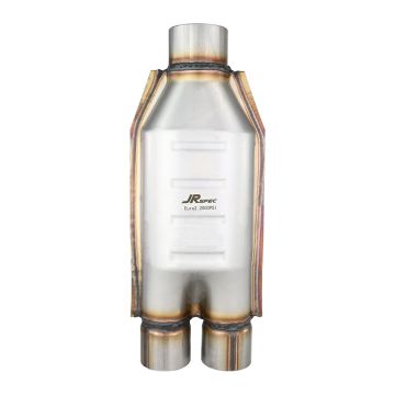 Univerzální Katalyzátor JRspec Euro 2 Pro Motory 1.6 - 4.0L 63mm / 51mm Inlet / Outlet Výstup pro trubky 70mm - 63mm