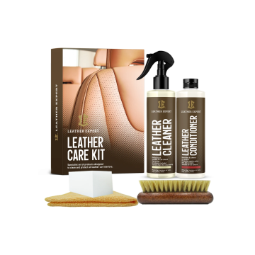 Leather Expert Car Leather Care Kit 2x250ml – leather cleaning and care kit