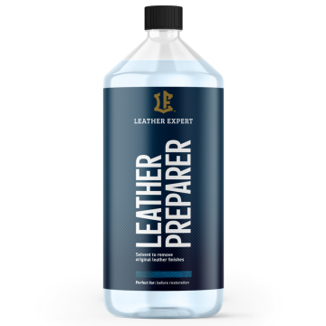 Leather Expert Leather Preparer odstraňovač barvy a laku z přírodní kůže 1000ml 1l