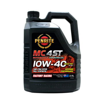 Motorový olej Penrite MC-4ST 10W-40 100% PAO ESTER Full Synthetic 2.5L
