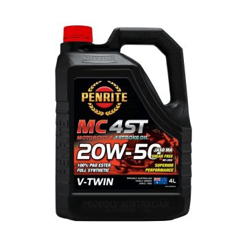 Motorový olej Penrite MC-4ST V-TWIN 20W-50 100% PAO ESTER Full Synthetic 4L