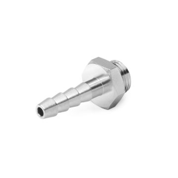 Nuke Performance 1/8 BSPP Barb Fitting to 4 mm Hose