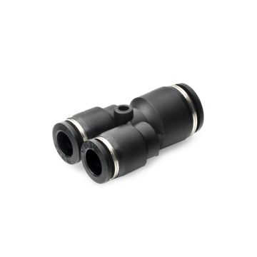 Nuke Performance Pneufit Quick Connect Y Fittings 8mm 1x to 6mm 2x