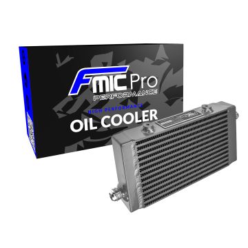 Oil cooler FMIC.Pro 240x140x40 asymmetric oil enters