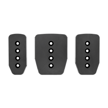 Standardní sada plochých pedálových desek plyn brzda spojka pro P1000 pedály SIMAGIC Simulator Simracing