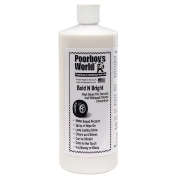 POORBOY'S WORLD Bold N Bright Tire Dressing 946ml