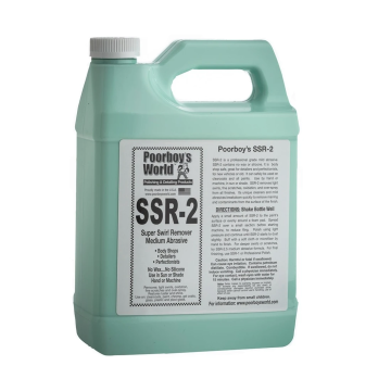 POORBOY'S WORLD SSR 2 Medium Abrasive Swirl Remover 3784 ml
